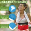 Unique Bargains Moisture Wicking Elastic Breathable Phone Holder Running Belt - 3 of 4