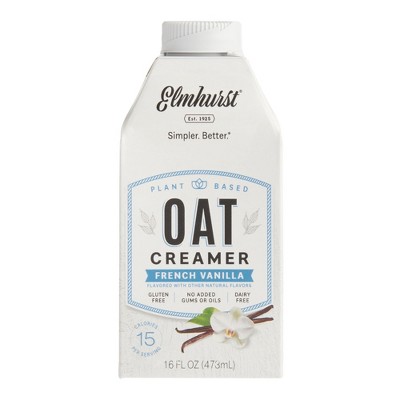 Elmhurst French Vanilla Oat Creamer 16 oz