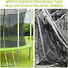 Coucheta 16FT Trampoline with Safety Enclosure & Ladder - Recreational Trampolines for Kids/Adults, ASTM Certified Outdoor Bounce - 4 of 4
