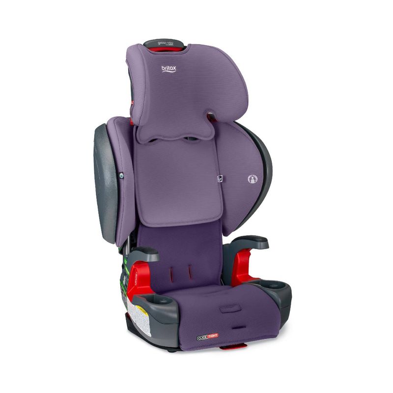Britax Grow with You ClickTight+ Harness-to-Booster Ombre SafeWash Convertible Car Seat - Purple, 5 of 10