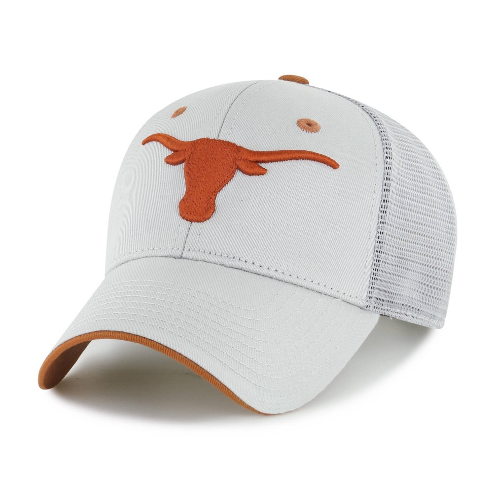 NCAA Texas Longhorns Gray Money Maker Mesh Hat