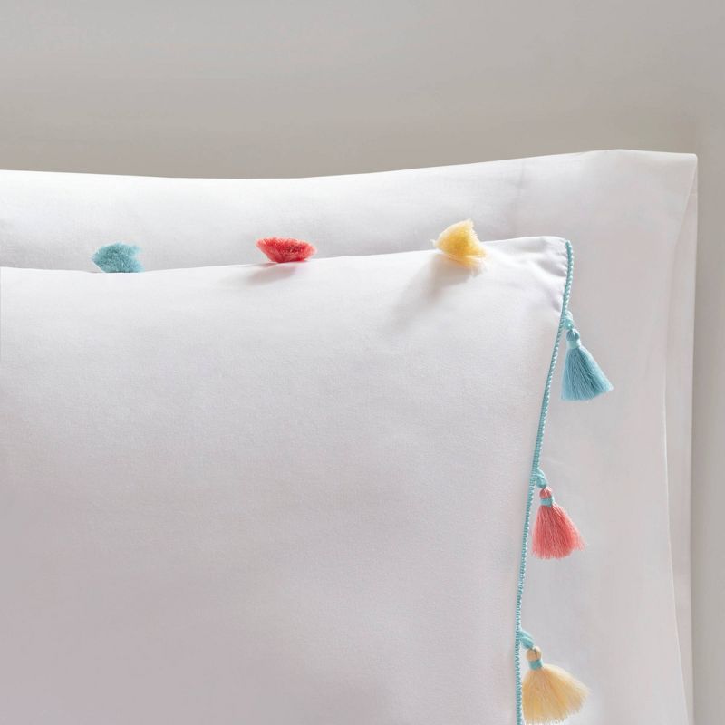 Jamie Tassel Kids' Comforter Set with Heart Shaped Throw Pillow - Mi Zone, 4 of 8