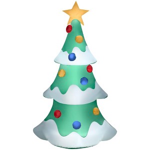 Gemmy Christmas Airblown Inflatable Tree S LG, 9 ft Tall, Multi - 1 of 4