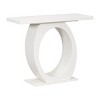 FURNIinspire Console Tables Stylish Modern Console Tables for Entryway Table, Living Room Console Table Display Table, Beige, 15.7"*39.4"*32.5" - 4 of 4