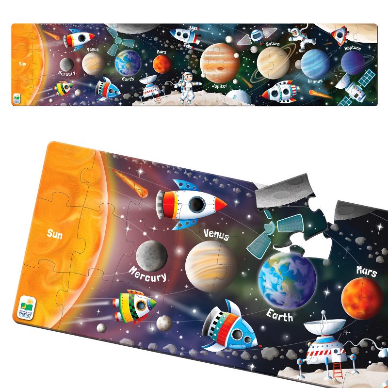 The Learning Journey Long & Tall Puzzles - Solar System, 1 of 7