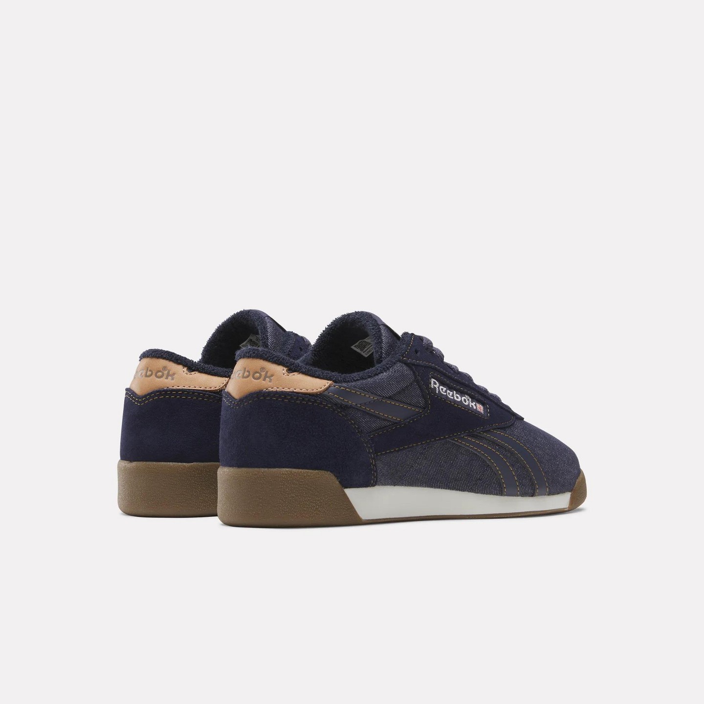 Женские кроссовки Reebok Freestyle Lo Shoes Size 8.5 DARKINDIGO/CHALK/GUM — фото 2
