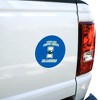Texas A&M -Corpus Christi Islanders Automotive Car Refrigerator Locker Vinyl Circle Magnet - 2 of 4