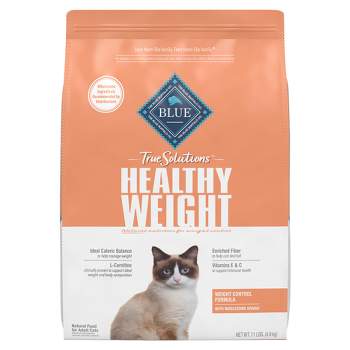 Blue Buffalo True Solutions Fit and Healthy Weight Control Chicken Flavor Adult Dry Cat Food - 11lb