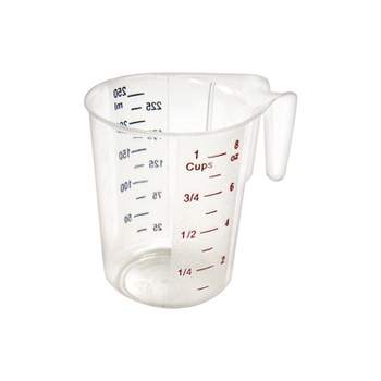 Winco Measuring Cup with Color Graduations, Polycarbonate