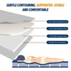 Inhand Memory Foam Camping Mattress Pad, Portable Roll Up Mattress for Adults, Camping Bed Pads for Sleepover, Car Bed with Travel Bag - 2 of 4
