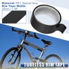 Unique Bargains Bike Bicycle Wheel Tubeless Rim Tape Bicycle Rim Strip Tape - 2 of 4