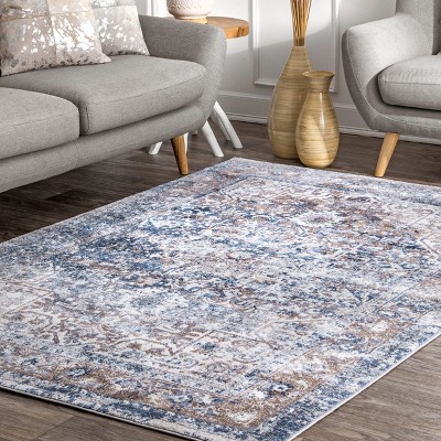 Nuloom Vintage Lilah Medallion Area Rug Target
