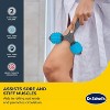 Dr. Scholl's Dual Body Massager, Soft Foam with Textured Non-Slip Handle for Muscle Tension, Stiff Muscles & Post-Workout Relief - 3 of 4