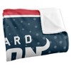 Howard University Logo Dots Silky 50x60 Blanket, 1 Sided - 3 of 4