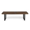 Dexmalle Modern Artist Patio Dining Bench - 4 of 4
