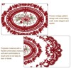 Unique Bargains Retro Lace Embroidered Vintage Placemat 1 Pc - 3 of 4