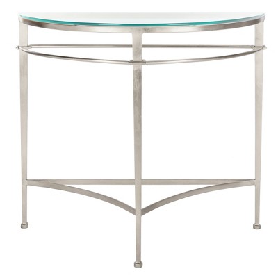 glass console table target