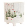 Winter Cardinal Forest Planter (Set of 2) - 4 of 4