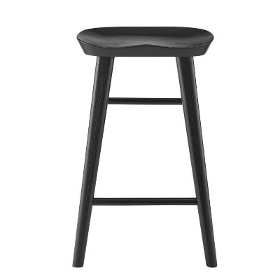Eurostyle Vieno Counter Stool- Black