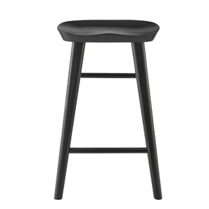 Eurostyle Vieno Counter Stool- Black - 1 of 4