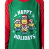 Despicable Me Minions Happy Holidays Jogger Sleep Family Christmas Pajama Set - 3 of 4