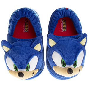 Sonic The Hedgehog Boys' Dual Sizes Slippers (Toddlers) - 1 of 4