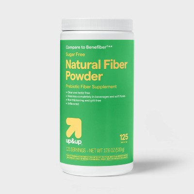 Clear Dissolving Fiber Supplement Powder - 17.6oz - up&up™