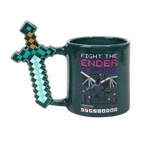 Minecraft Franchise 16 Oz Sculpted Ceramic Coffee Mug : Target