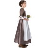 California Costume American Colonial Dress Prairie Child Girls Outfit  3021-125