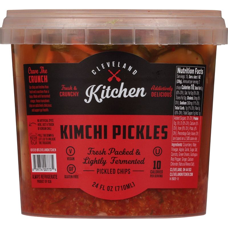 Cleveland Kitchen Kimchi Pickles - 24oz, 1 of 5