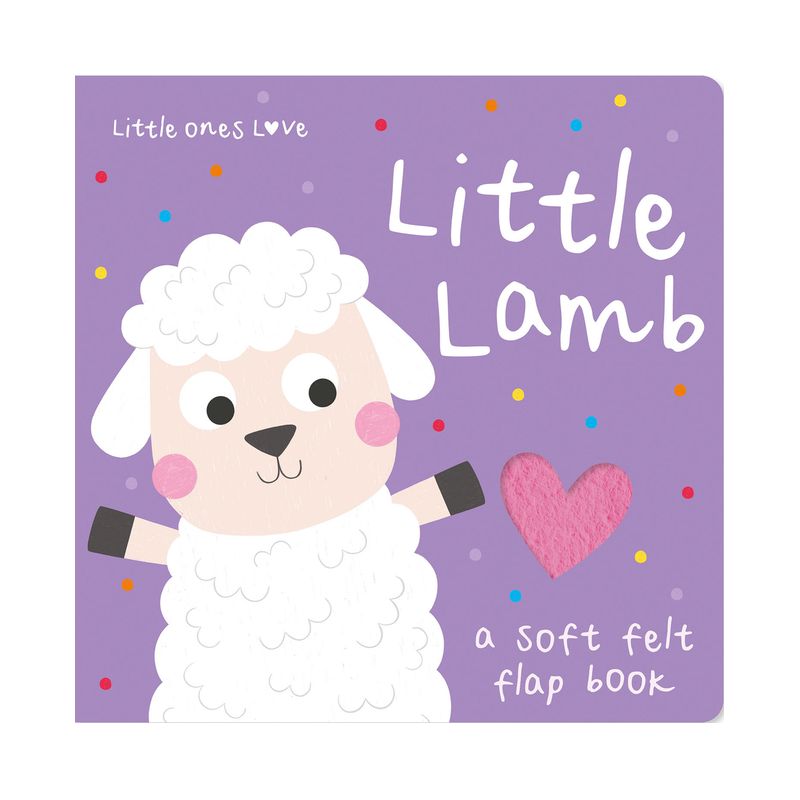 Little Ones Love Little Lamb - (Little Ones Love Felt Flap Baby Books) by  Holly Hall (Board Book), 1 of 2