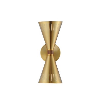 Maxim Lighting Helsinki 2 - Light Wall Light in  Natural Aged Brass