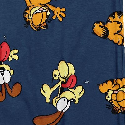garfield & odie blue