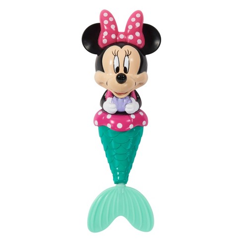 Disney Walgreens Minnie Mouse Water Swimmer Pool Bath Toy Pink Black Wind Up New