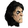 Mens Rock Legend Alice Cooper Costume Mask - 14 in. - Beige - 2 of 2
