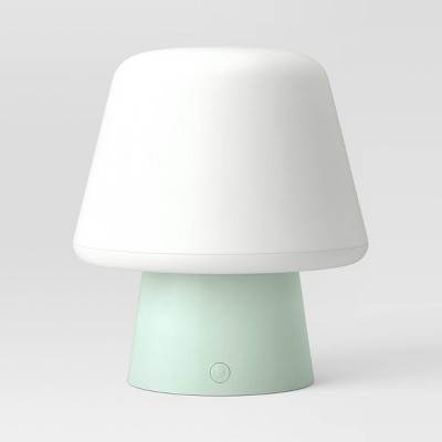 Portable Mushroom Lamp (includes Led Light Bulb) Green - Room