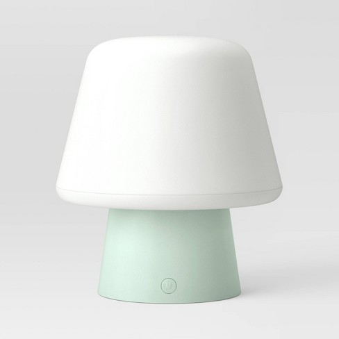 Mushroom Lamp MADE to ORDER With Flowers Mushroom Light White