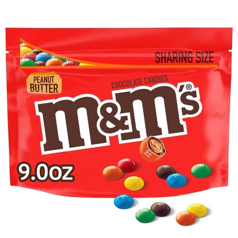 M&M's Chocolate Candies, Peanut Butter, Sharing Size - 9 oz