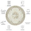 Tucson Vintage Persian TSN102 Power Loomed Machine Washable Skid-Resistant Indoor Rugs - Safavieh - 4 of 4