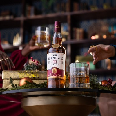 The Glenlivet 15yr Single Malt Scotch Whisky - 750ml Bottle