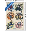 Trends International One Piece: Fishman Island - Badges Grid Framed Wall Poster Prints - 3 of 4