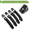 Unique Bargains Exterior Door Handle Cover for Chevrolet Colorado 2023-2024 ABS 1 Set - 4 of 4