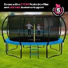 Joyberri Trampoline - ASTM Certified, 8-16ft for kids & adults. Anti-rust, with enclosure net, ladder, LED lights & sprinkler. Safe & fun! - 4 of 4