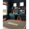 Lahome Rectangle Geometric Frame Machine Washable Outdoor Area Rug-Durable Carpet for Patio, Deck, or Garden - 2 of 4