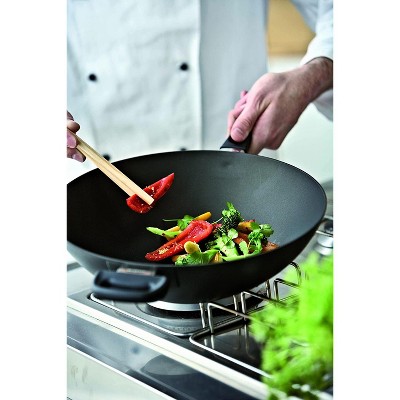 Scanpan Classic 12.5 Inch Black Nonstick Aluminum Wok
