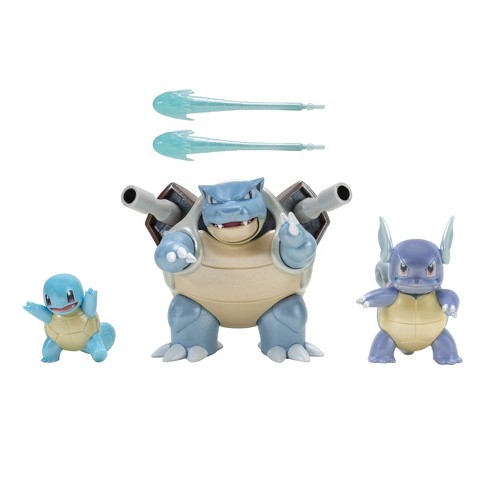 Pokemon - Select Evolution Multipack - Squirtle, Wartortle, Blastoise :  Target