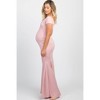 PinkBlush Pink Off Shoulder Wrap Maternity Photoshoot Gown/Dress - 2 of 4