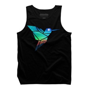 Men's Design By Humans Nature Sparrow By clingcling Tank Top - 1 of 4