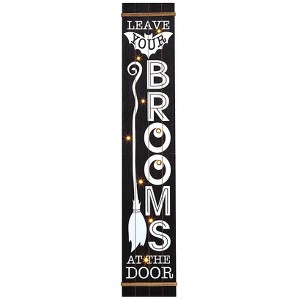 The Lakeside Collection Lighted Halloween Porch Leaner or Door Sign - 1 of 4