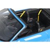 2020 Porsche 911 (992) Turbo S Cabriolet Blue 1/18 Model Car by GT Spirit - 3 of 4